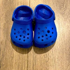 Boys blue Crocs